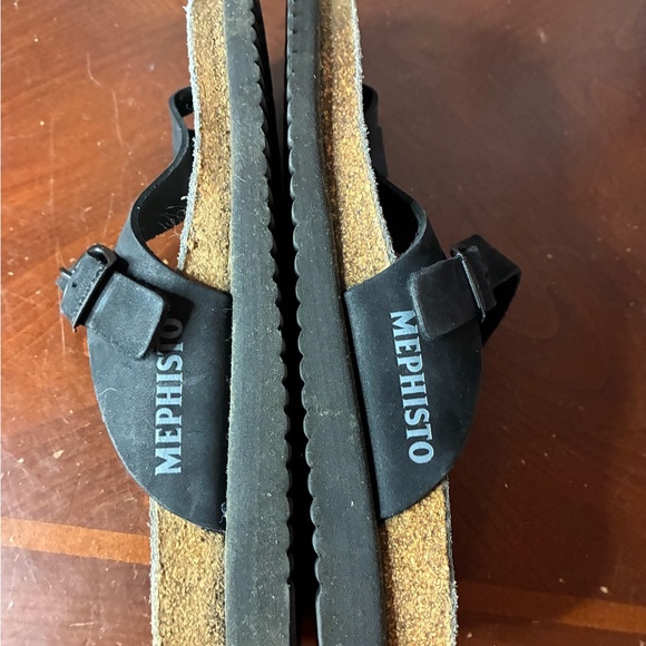 Mephisto Black Helen thong sandals size 40 - Picture 6 of 9